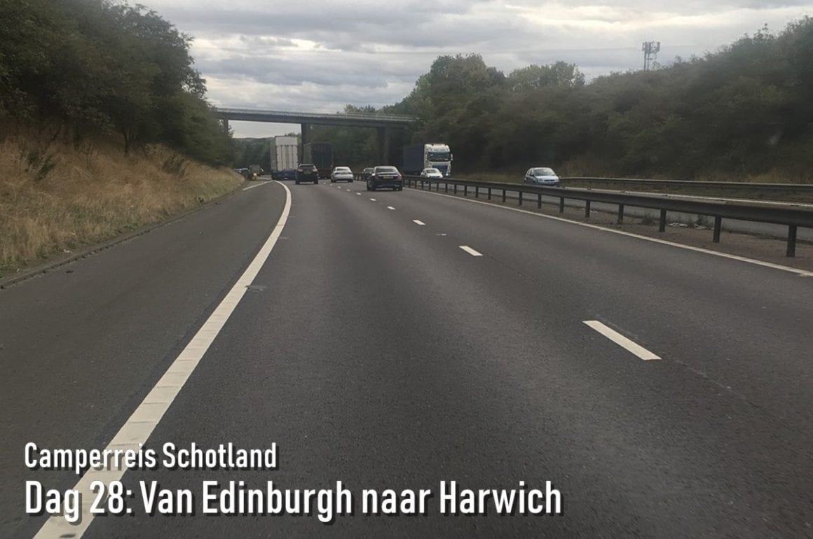 Snelweg naar Harwich