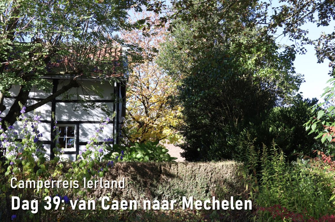 Camperreis Ierland: Dag 39: Van Caen naar Mechelen